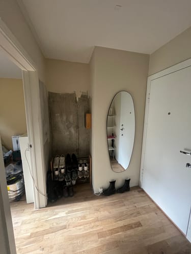 Customer photo review of (Sample Sale) Opal Mirror Large | 150 x 55 cm