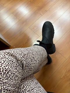 Customer photo review of Botín Original 2.0 Negro Rústico Mujer