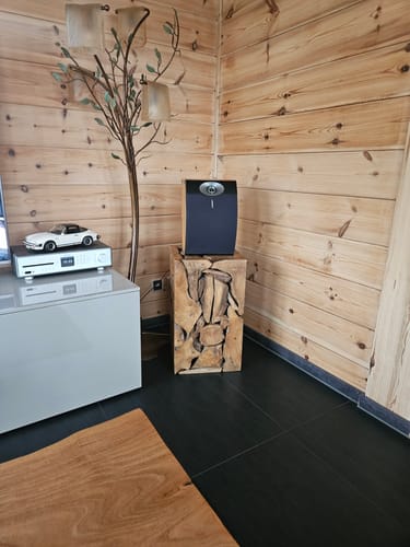 Customer photo review of Teak Holz Säule XILON quadratisch
