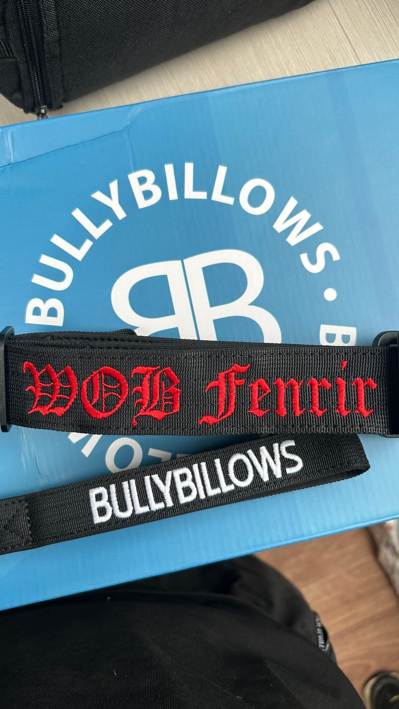 Customer photo review of 4cm LIGHTER Combat® Collar | Handle Rated Clip - Black x Black