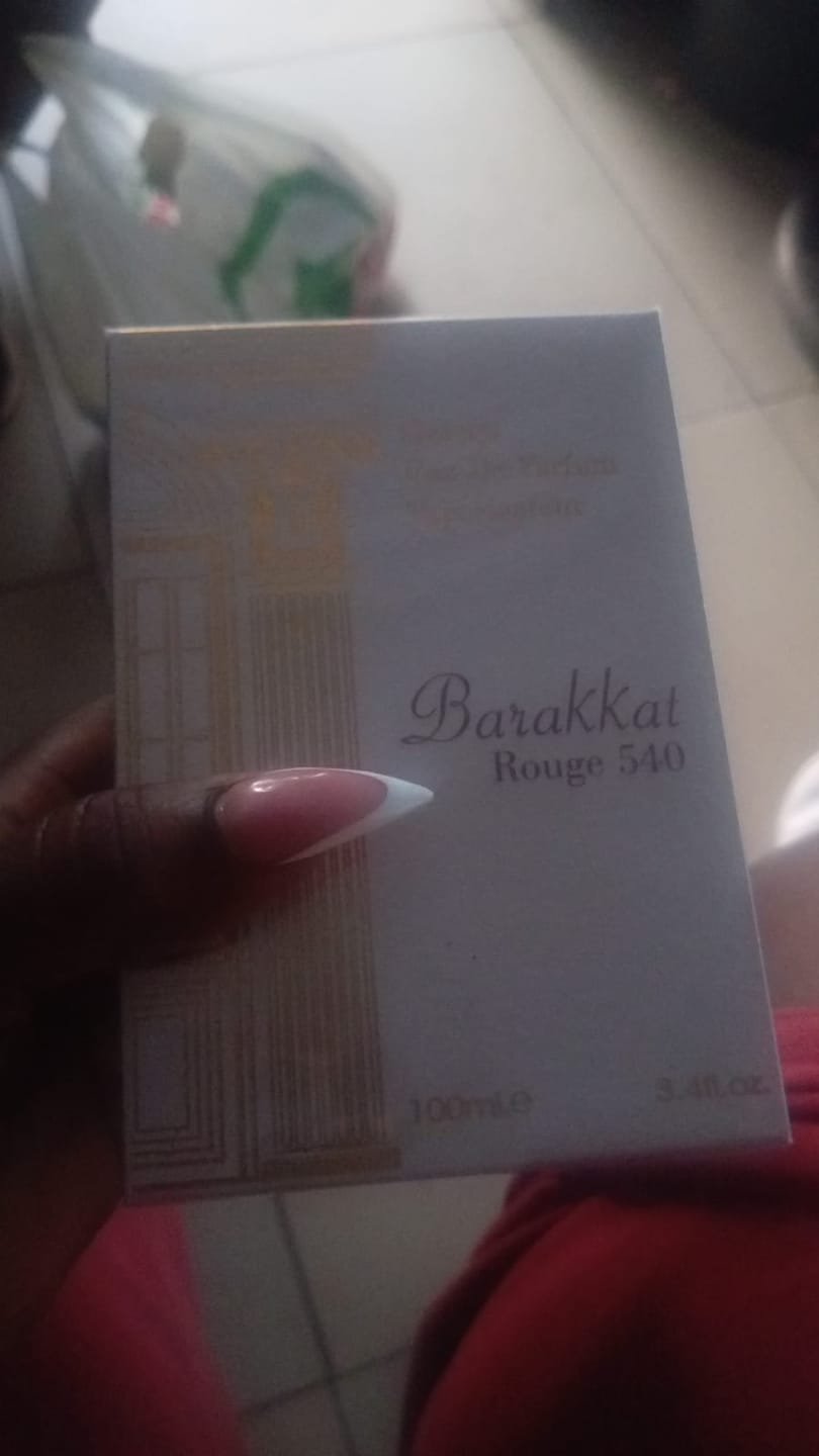 Customer photo review of Barakkat Rouge 540 EDP 100ml