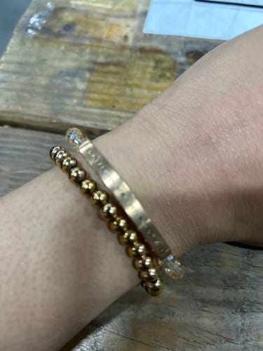 Customer photo review of STACKERS - ROSE GOLD (POS)