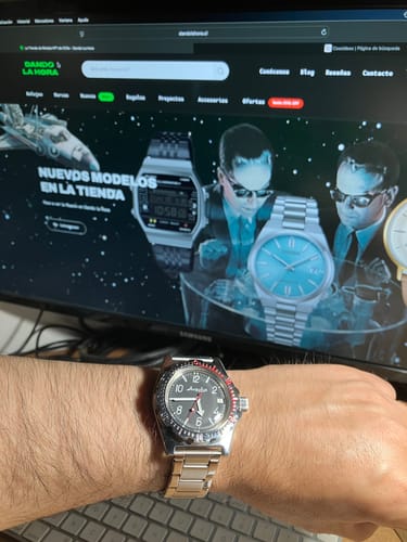 Customer photo review of Reloj Vostok Amphibia 110909 Automático Buceo Made in Russia 41mm [EXCLUSIVO]