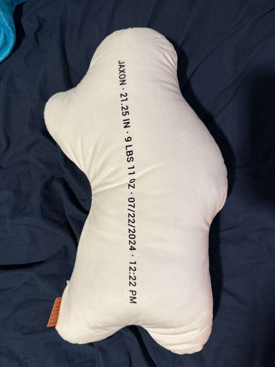 Customer photo review of Photo Birth Pillow