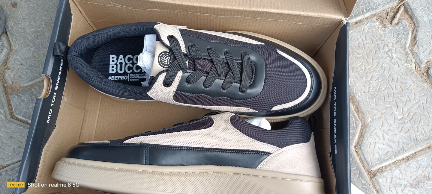 Customer photo review of Bacca Bucci VIBE-STEP Men's Low-Top Sneakers