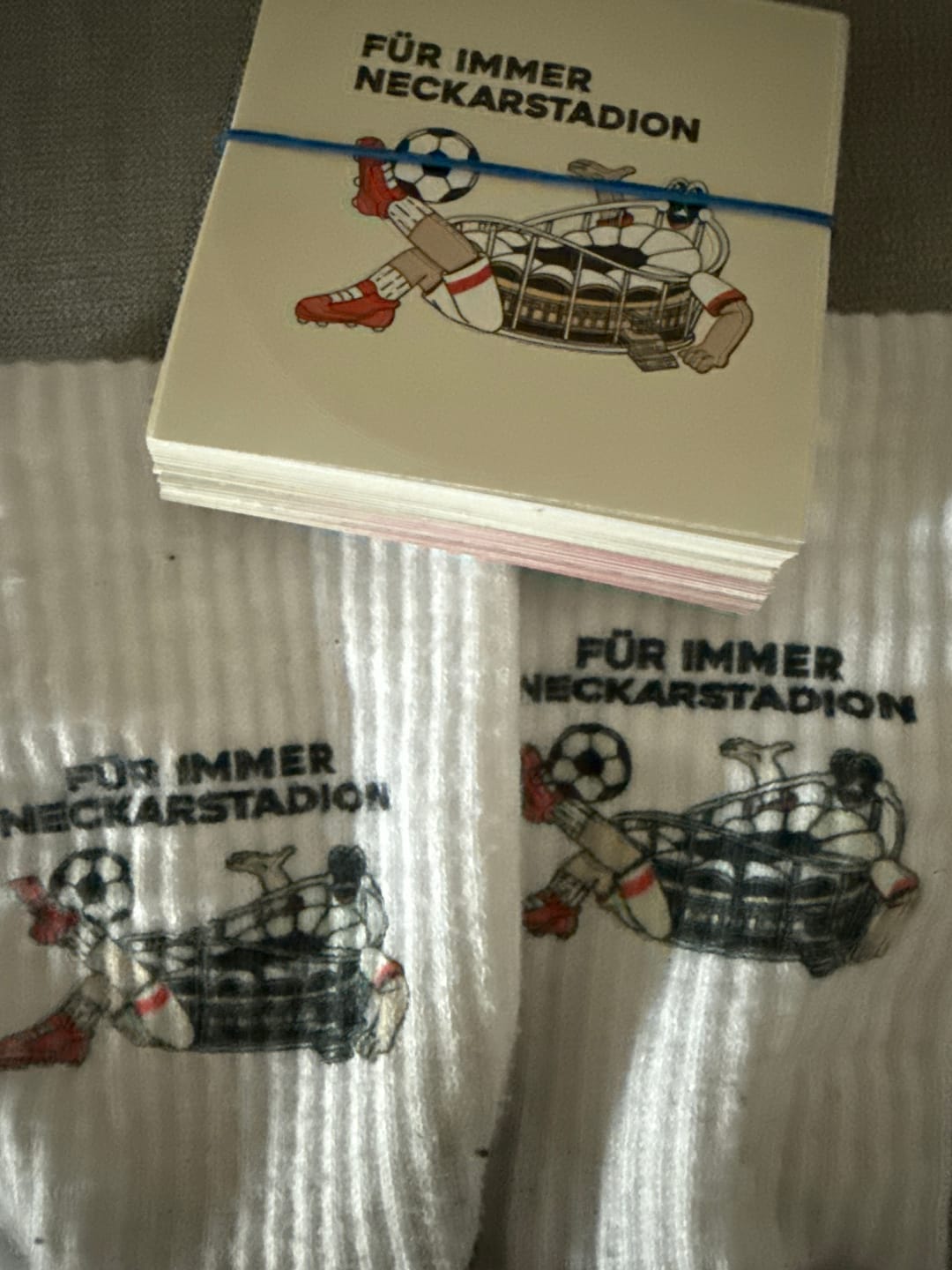 Customer photo review of Socken "Für immer Neckarstadion"