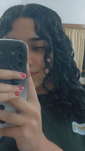 Customer photo review of 4-in-1 Curl Treatment