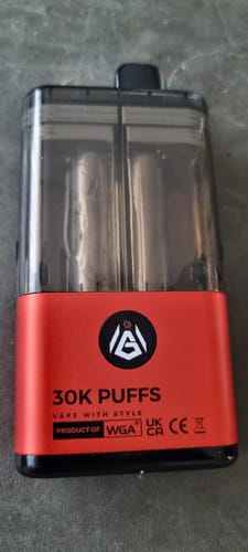 Customer photo review of WGA - Legend Ultra - 30K Bouffées - Rechargeable -  Vape Pod