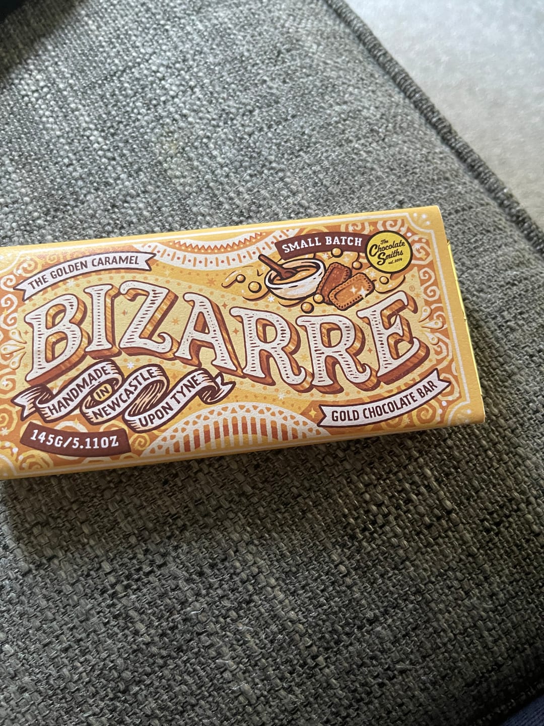 Customer photo review of The Golden Caramel Bizarre Bar 145g