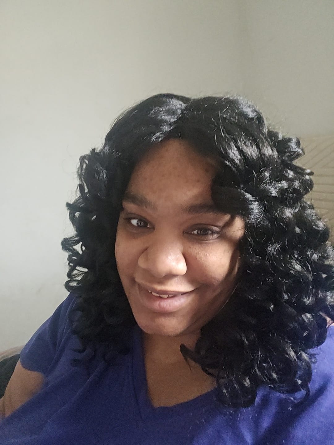 Customer photo review of Sensationnel Dashly Full Wig - UNIT 20