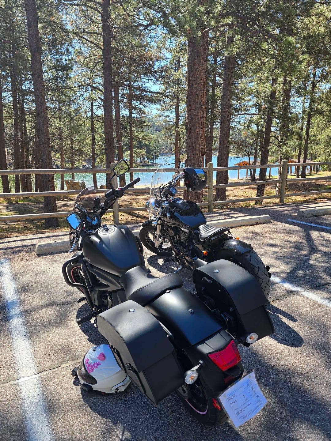 Customer photo review of 28L - Baelor Medium Quick Mount Kawasaki Vulcan S VN650 Motorcycle Saddlebags