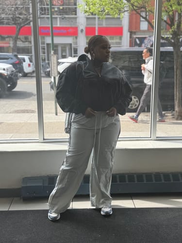 Customer photo review of "FU" BLACK MARIAH ZIP UP