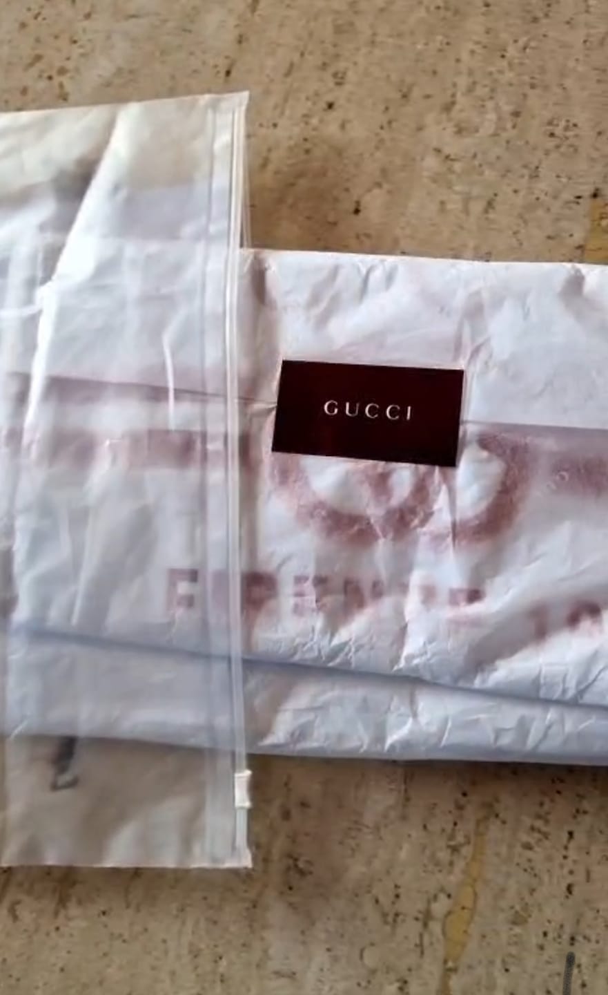 Customer photo review of T-shirt GUCCI stampa Firenze 1921 bianca
