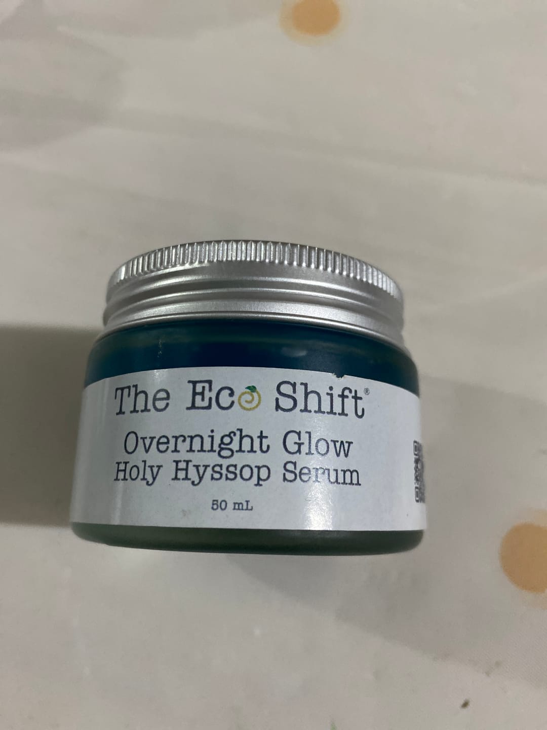 Customer photo review of Overnight Glow Holy Hyssop Face Serum 50g