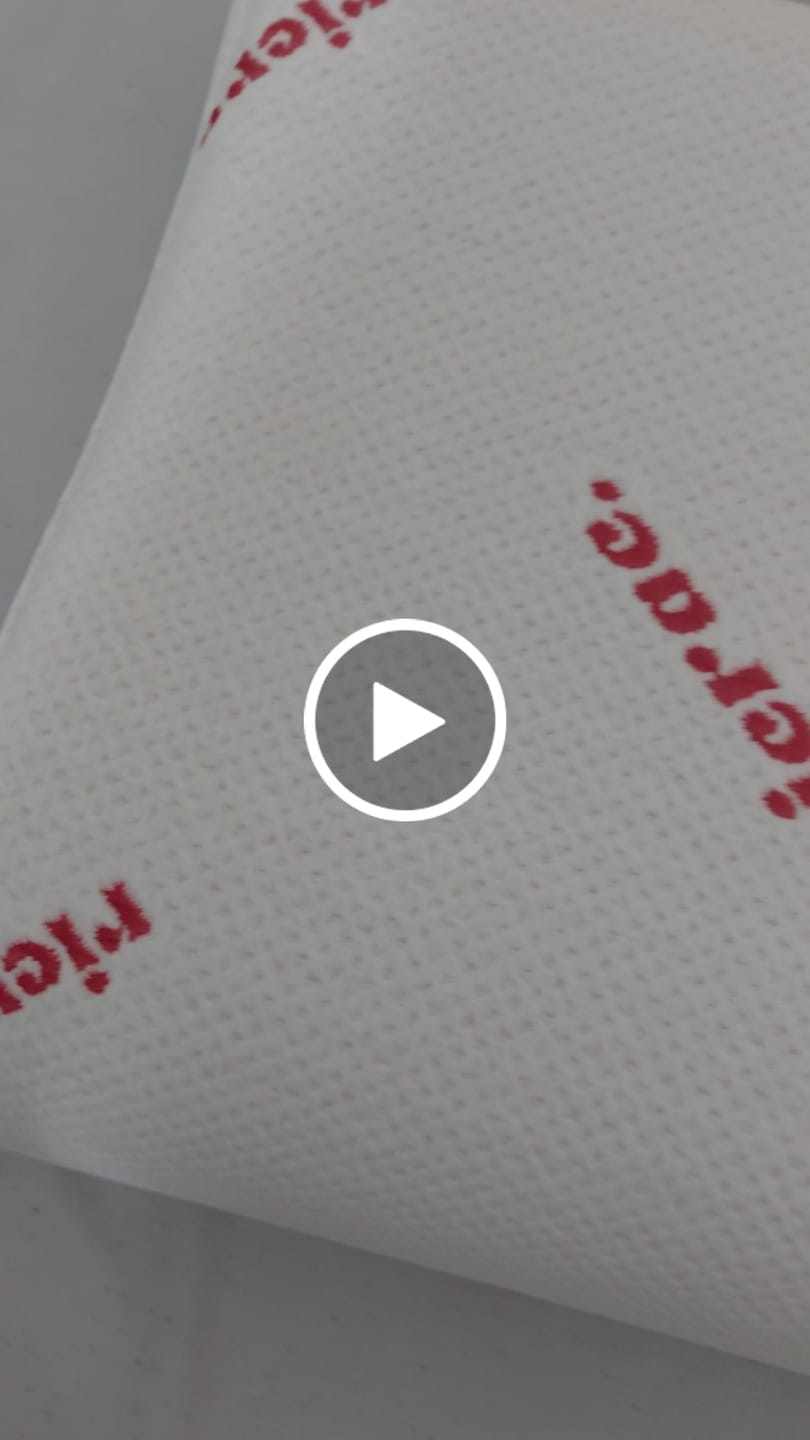 Customer video review of Wavy Memory Foam Pillow