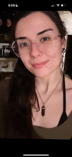 Customer photo review of Cecily Eyeglasses