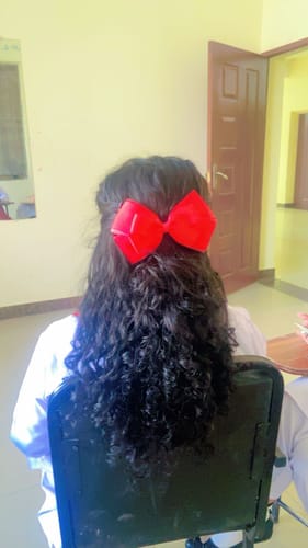 Customer photo review of 4-in-1 Curl Treatment