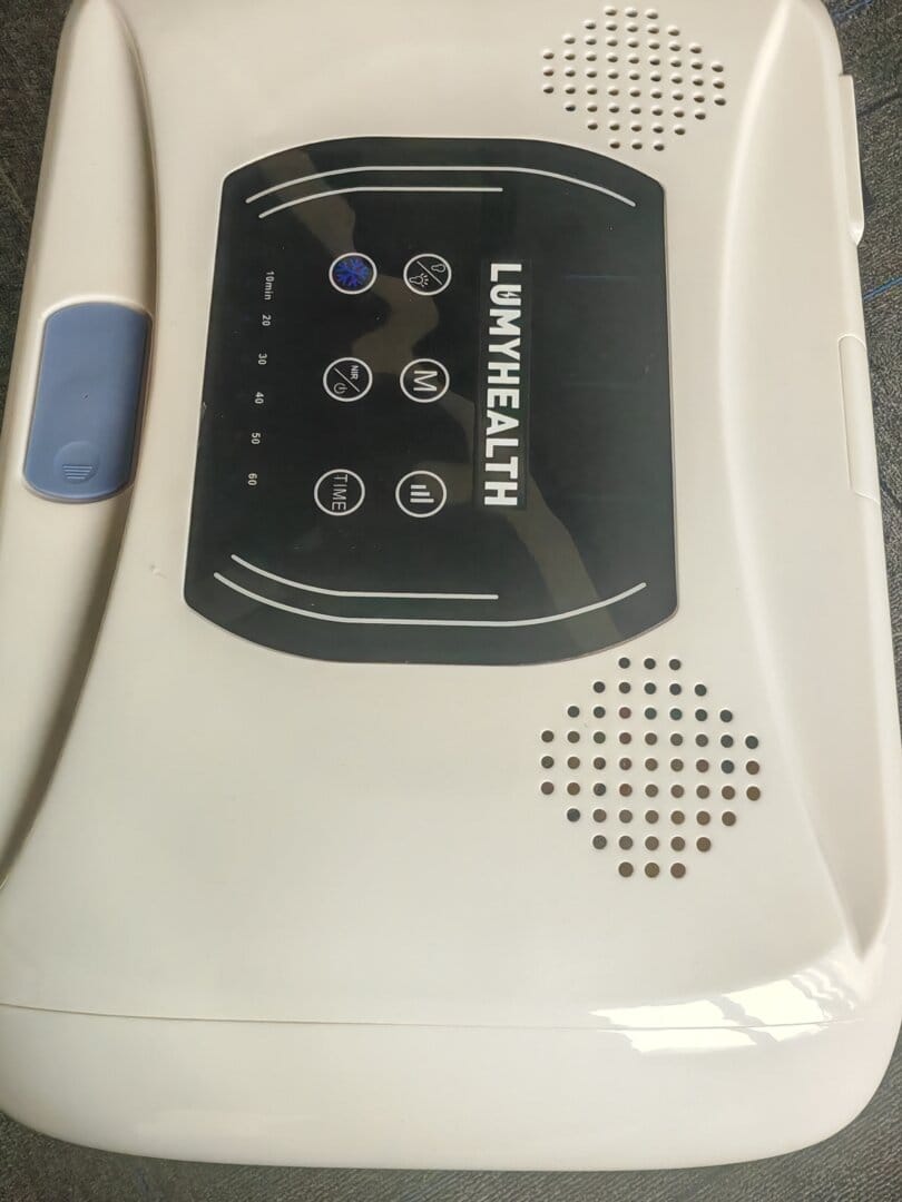 Customer photo review of LUMYHEALTH™ LED Light Therapy Machine