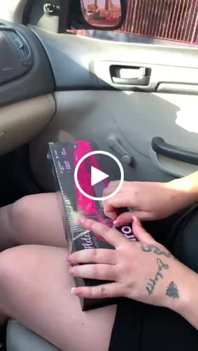 Customer video review of Plancha Profesional Infrarroja Diana Fletes Titanium Galvanizado