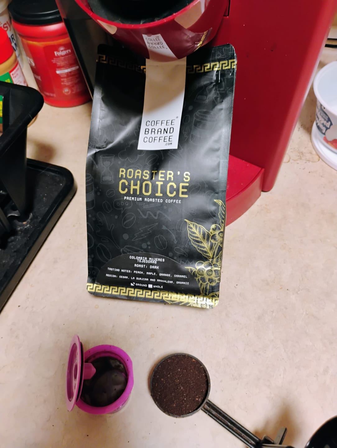 Customer photo review of Premium Monthly Coffee Club -Roaster's Choice