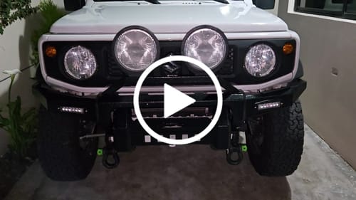 Customer video review of Defensa HD2 para Suzuki Jimny