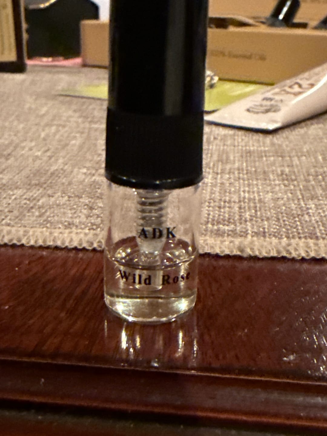 Customer photo review of Artisan Perfume Spray Discovery Set 0.07 oz x 5