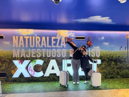 Customer photo review of Maleta de Viaje Luna, color Blanco 37x23x55cm