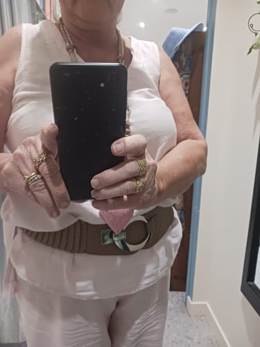 Customer photo review of Riccardo Belt in Mocha