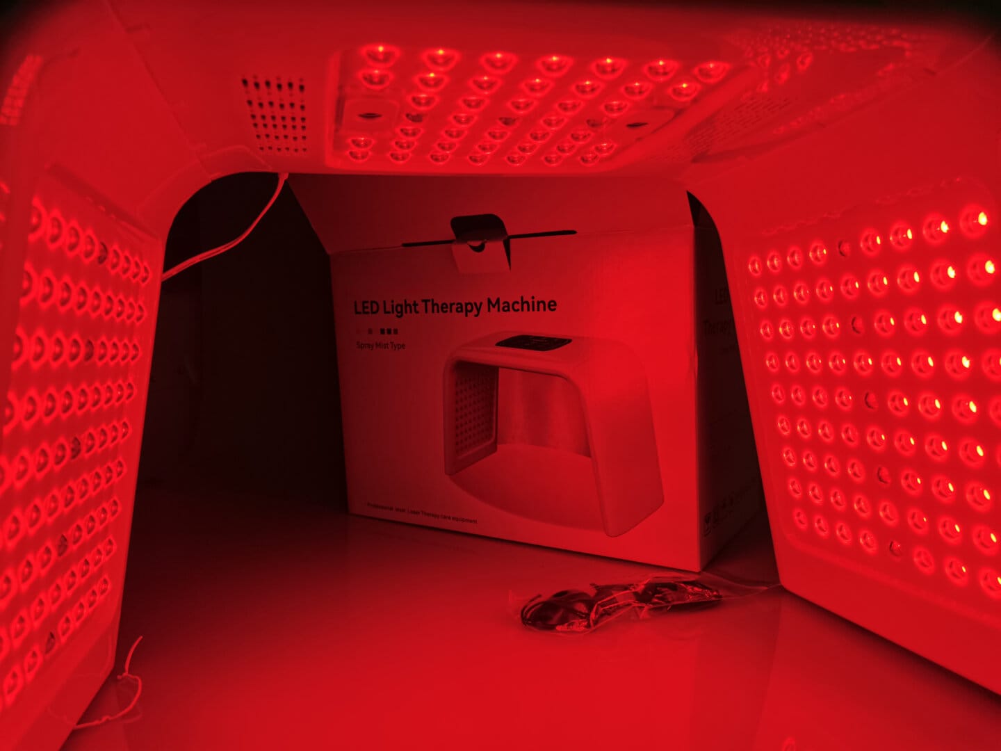 Customer photo review of LUMYHEALTH™ LED Light Therapy Machine
