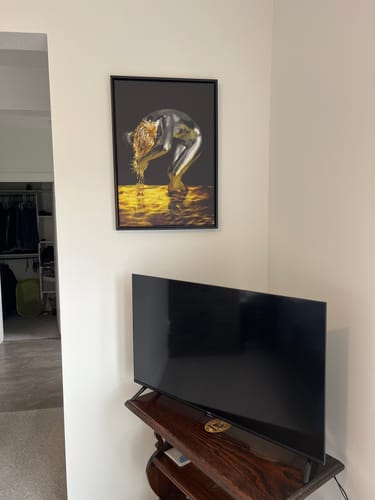 Customer photo review of NOIR GITANA CANVAS