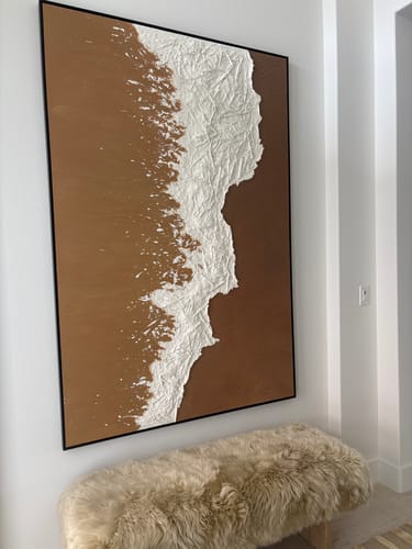 Customer review photo for Wabi-Sabi Wall Art #TX126