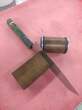 Customer photo review of TrueEdge - Dimond Disc Knife Sharpener.