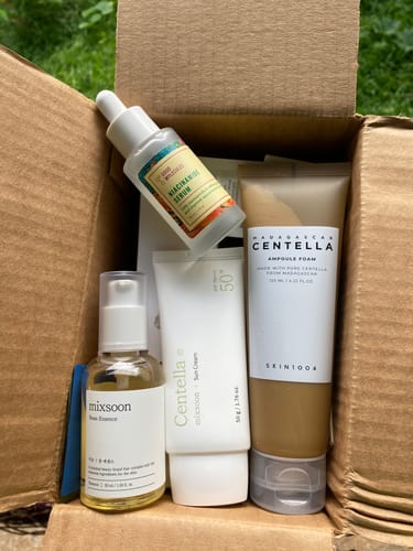 Customer photo review of Niacinamide Serum