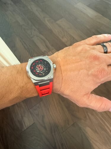 Customer photo review of M3S-red-rubber