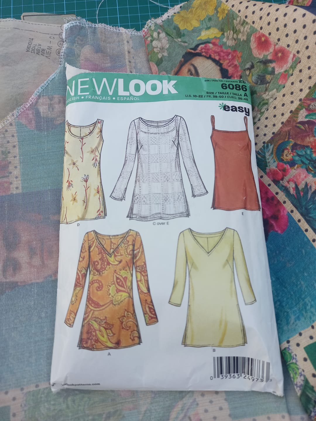 Customer photo review of Colourful Muse Faux Silk Fabric