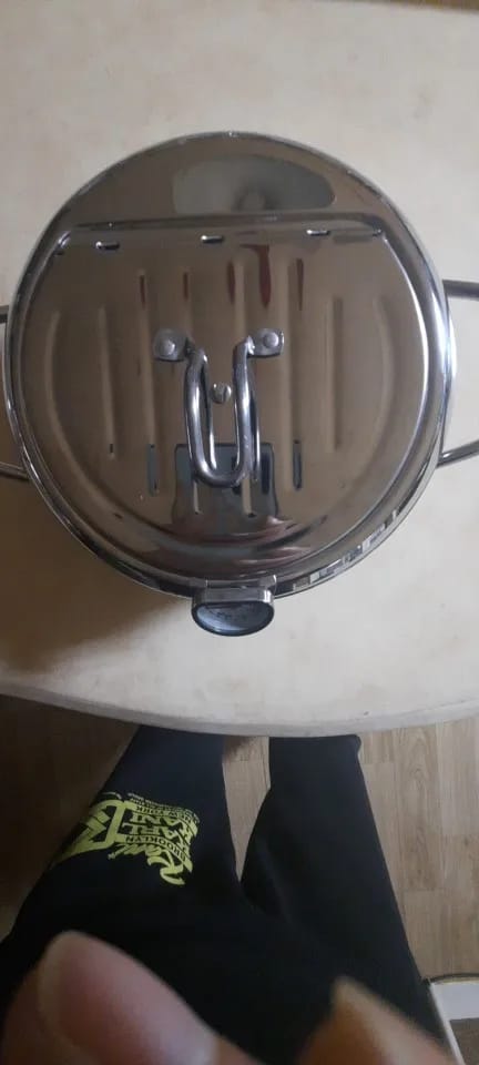 Customer photo review of Premium Stainless Steel Deep Fryer Pot