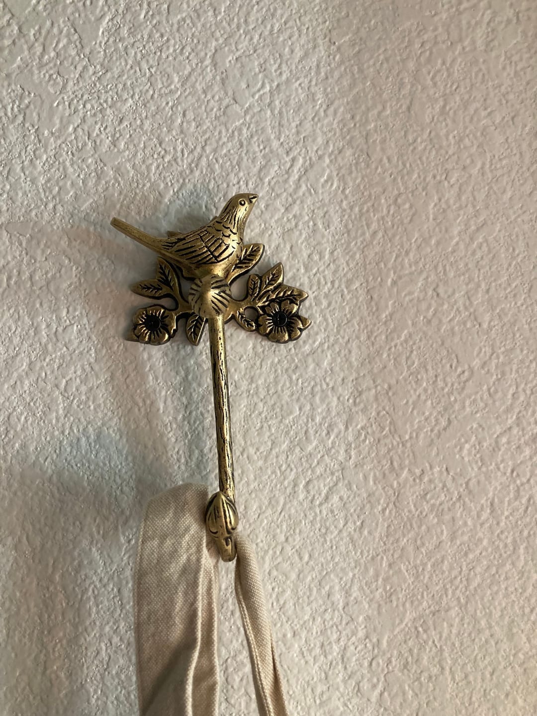 Customer photo review of Brass Bird Bathroom Set - Antique Brass