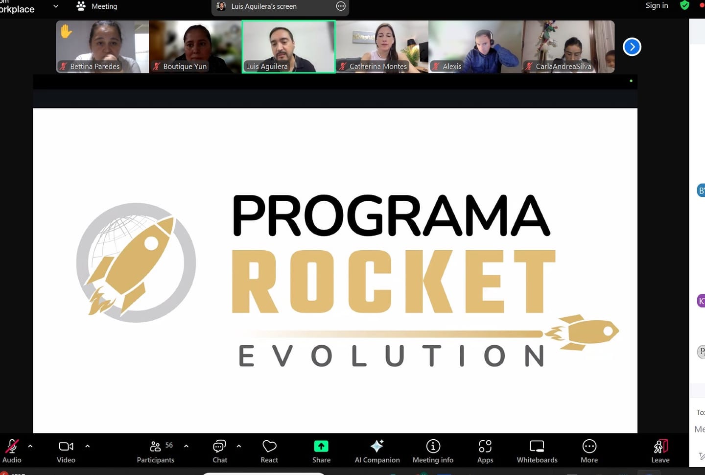 Customer photo review of Programa Rocket 🚀 Ecommerce en Shopify