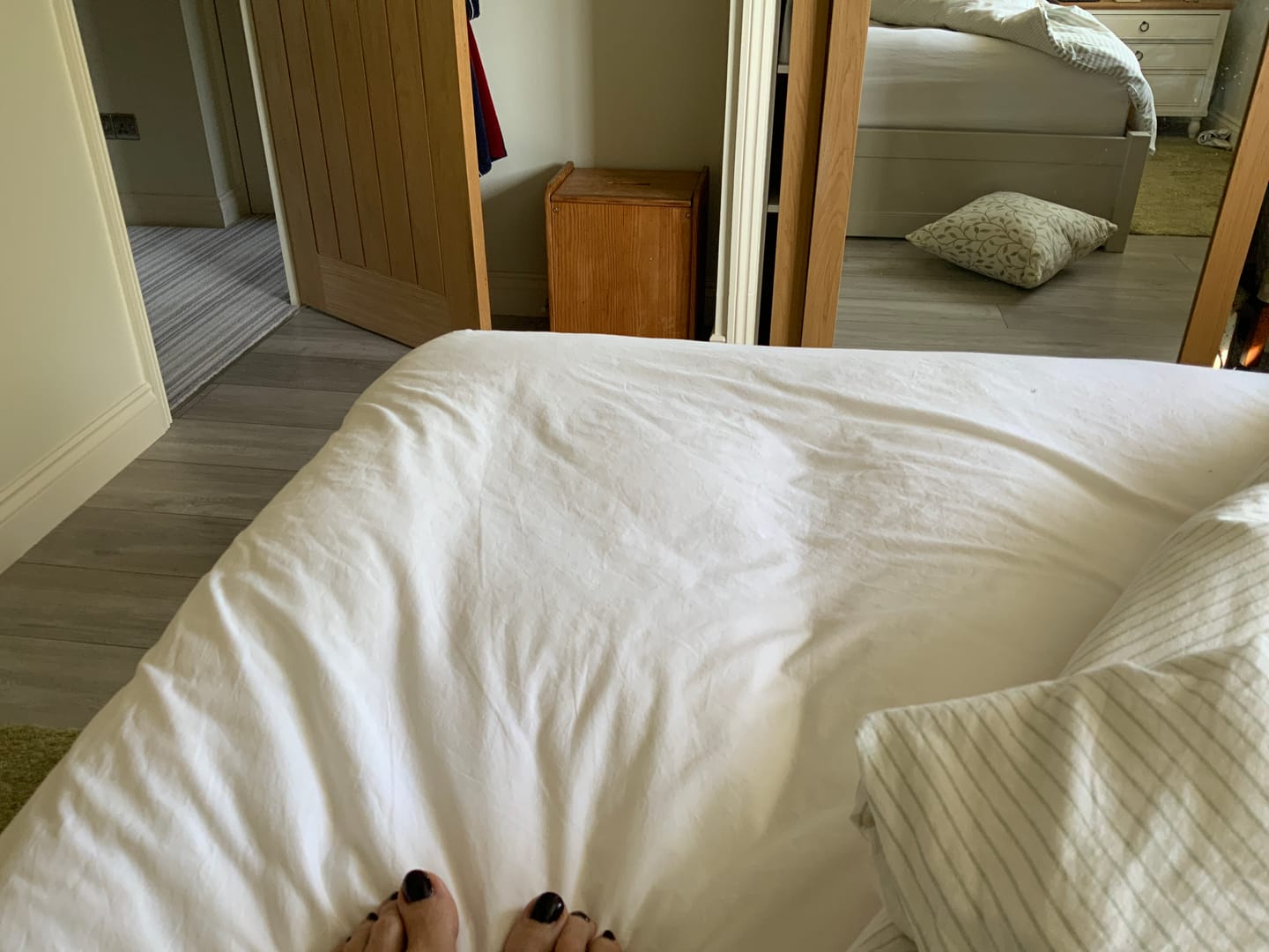 Customer photo review of CloudTopper™ Deep-Fitted Sheet