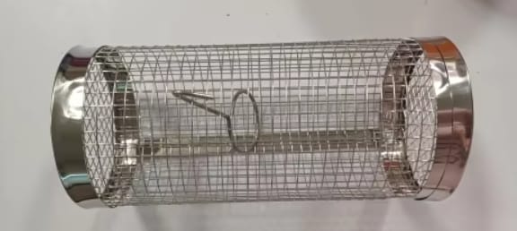 Customer photo review of Stainless Steel Grill Cage