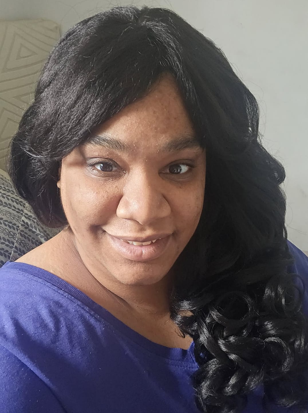 Customer photo review of Sensationnel Dashly Full Wig - UNIT 21