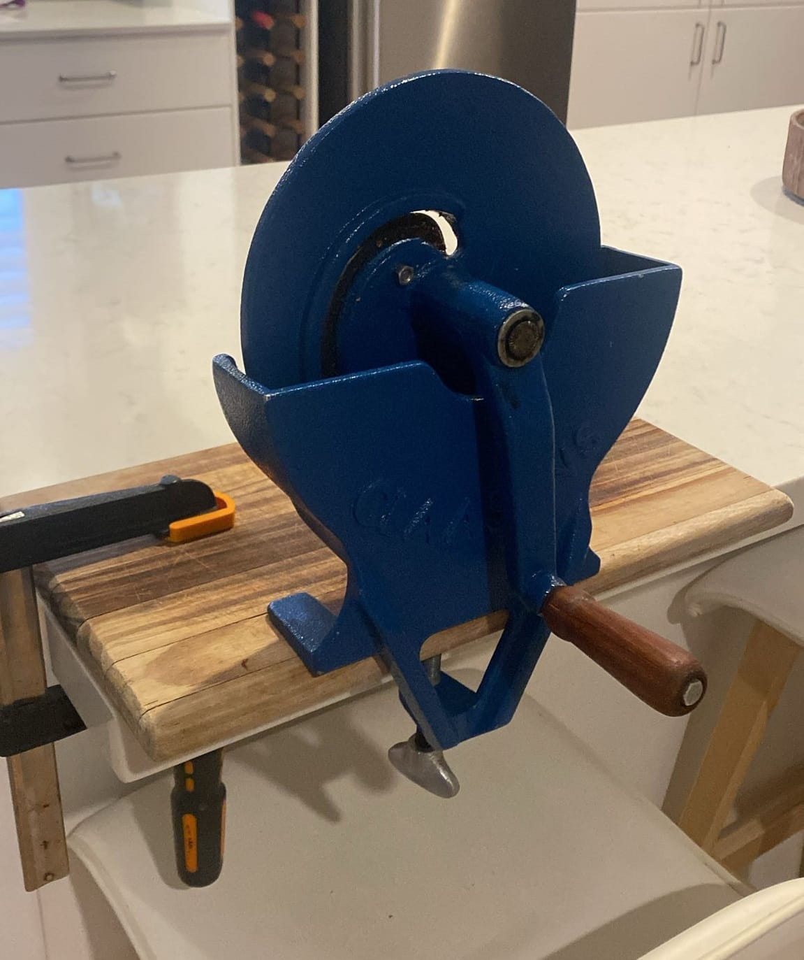Customer photo review of Hand Biltong Slicer