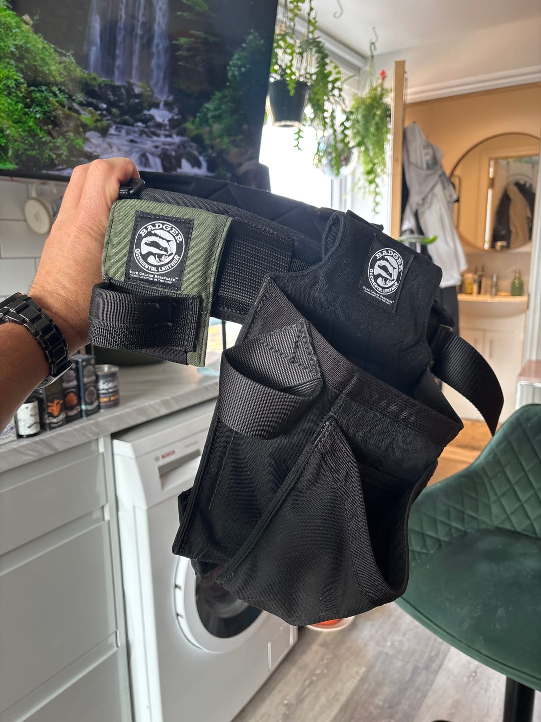 Customer photo review of Badger Toolbelts | Trimmer Tool Bag