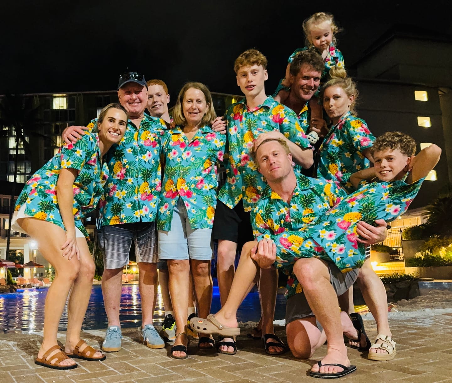 Customer photo review of Aloha Turquoise Set- Kids
