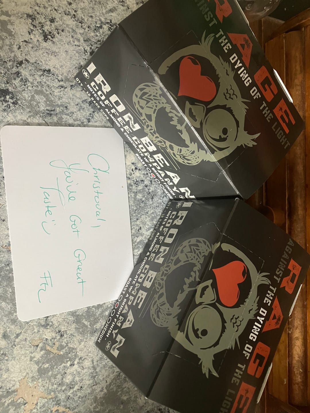 Customer photo review of RAGE KUPS 12pk