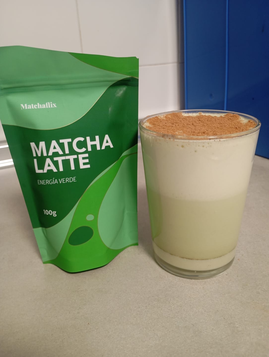 Customer photo review of Matcha Latte