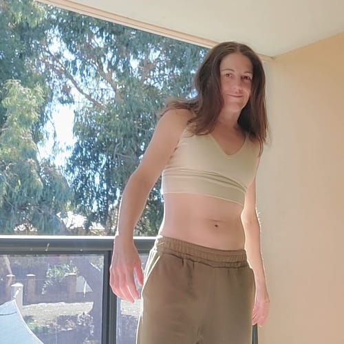 Customer photo review of Hemp Bralette V2