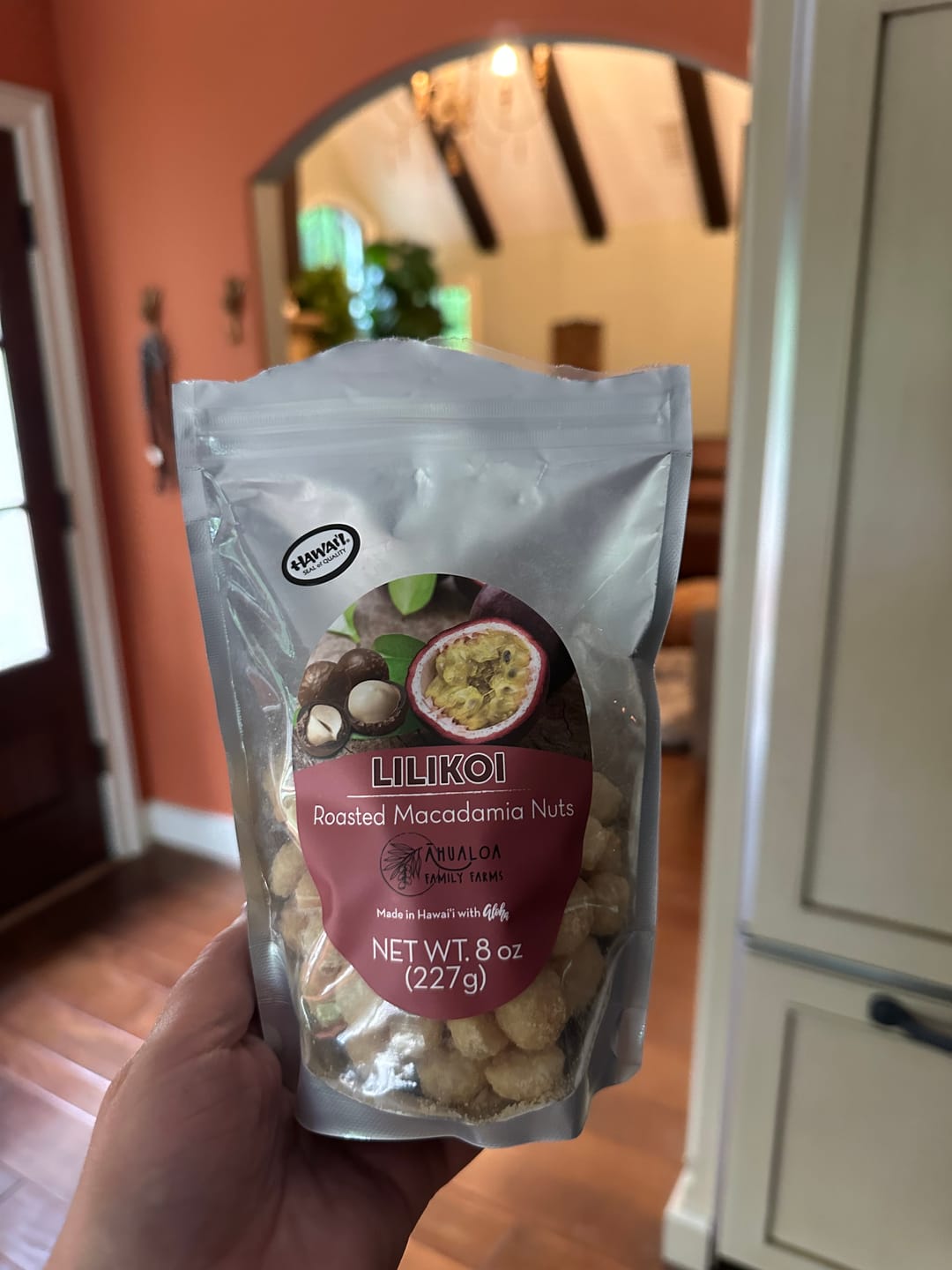 Customer photo review of Lilikoi Macadamia Nuts