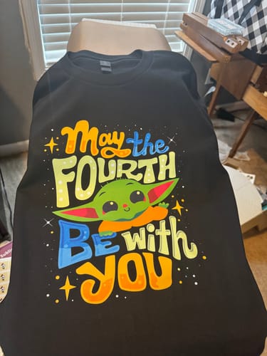 Customer photo review of Create DTF Gang Sheet - Build Your Own DTF Gang Sheet