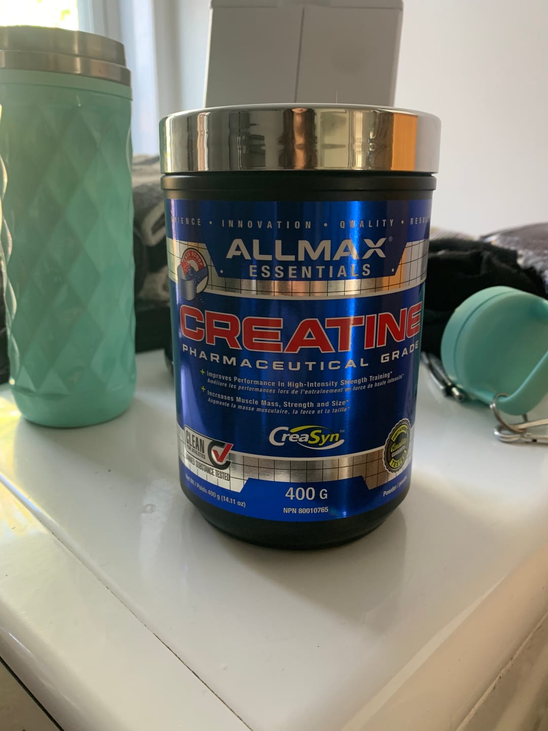 Customer photo review of Allmax - Creatine Monohydrate